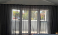 Sheer Curtains with separate Blockout Lining Curtain